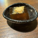 ひさ屋 - 食後のデザート　冷んやり甘くきな粉がいいネ