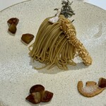 レ・ザンジュ・ベイ・ヨコハマ - 写真上方の塩昆布は、こちらで作っている