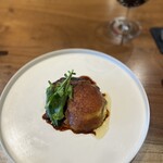 レストラン ウオゼン - 猪のホワイヨ　赤ヤマドリ茸