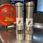 鉄板焼  阿利布 - クラタペッパー(黒白)が良い仕事してたよ。