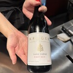 鉄板焼  阿利布 - 肉には赤ワイン→ PINOT NOIR