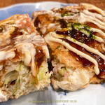 METRO MARKET - お好み焼き （ソースとマヨはS店長シェフのアート作）