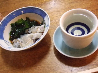Ogawa Ajidokoro - 開運、牡蠣の酢の物
