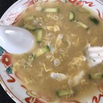 盛岡じゃじゃ麺　ちーたん - チータンタン（白身を残したパターン）　＋¥150(2025年10月)