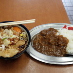 立喰生そば 長寿庵 - 天玉そばと小カレー