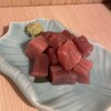 個室居酒屋 博多串焼き＆肉寿司食べ放題 ふくとら - マグロぶつ605円