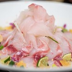 せろりや - 2025.10 神経〆コロダイの福建式お刺身サラダ