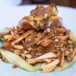 せろりや - 2025.10 マスタケの精進バンバンジー