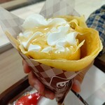 ジェラフル - 料理写真:メープルバター+ホイップ