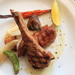 イル・クッチョロ - 「アイスランド産仔羊のグリル 宮崎県産平兵衛酢のソース」