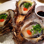 ディナーで牡蠣食べました！