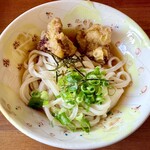 322320575 - 「とり天ぶっかけ(小)」(500円)です