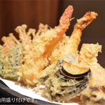 和酒房 山本 - No1天ぷら盛合わせ