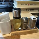 芛堂寺 - 卓上調味料類