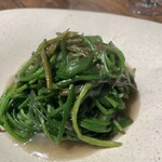 nope - 水蓮菜と酸豆角