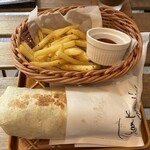 CAFE RAFU - ラップサンドポテトセット