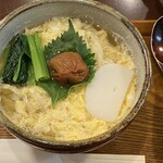 花坊 - 梅とじうどん