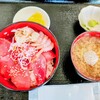 みなと市場 小松鮪専門店 - 三種赤身丼