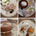 喫茶 tameiki - ヴィクトリアケーキは後ろ姿も抜かりない♡秋仕様のお皿たちも素敵でした！