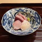 木佐貫 - 氷見 平宗田鰹とアラ(スズキ) 新湊青 バイ貝