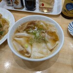 中華食堂 桂苑 - 雲呑スープ(ハーフ) 450円
