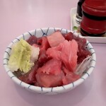 水口食堂 - まぐろぶつ切