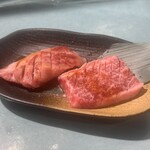 立食焼肉 一穂 - カイノミとゲタカルビ
