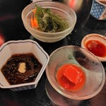 沖縄料理 琉の介 - 海ぶどう、もずく酢、豆腐よう