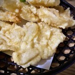 さわの庵 - 信州の地鶏　福味鶏の梅おろし天ぷら　