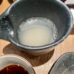 宮城野 - そば湯