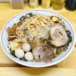 ラーメン ガッテン - 料理写真:まぜそば(小)　うずら