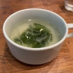 グッドミートストック - セットのワカメスープ