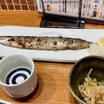 さけぼうず 旬仙 - さんま塩焼き