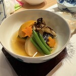 東京竹葉亭 - 野菜炊合せ