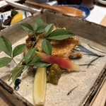 東京竹葉亭 - 播州赤鶏の塩焼き