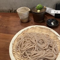 自家製粉石臼挽きうどん 青空blue 本店 - ざるうどん