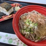 福そば - 越前おろしそば・焼き鯖寿司2貫セット