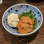 金町製麺 - 北海道いかの塩辛とクリームチーズ