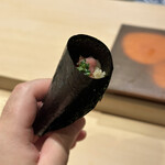 鮨　縁 - ネギトロ手巻き