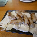 お好み焼き　ちどり - あらびきウィンナー