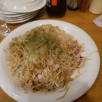 お好み焼き　ちどり - シーフード焼きそば（塩）