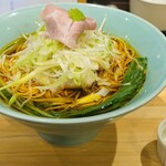 Ramen みず菜 - レモン味変できる
