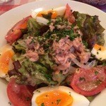 パザパ - オードブル：ツナトマトゆで玉子サラダ