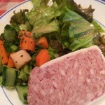 パザパ - オードブル：田舎風お肉のパテ