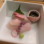 界 出雲 - お造りとモズク酢