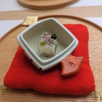 界 出雲 - 出雲そばの自然薯寄せ