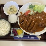 美千しお - チキンカツ定食　¥1,100
