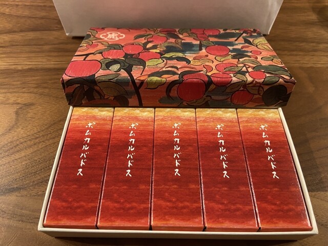 新味、期間限定・数量限定 小形羊羹『ポムカルバドス』再販に参上