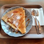 crepe&cafe JAM - シュガーバタークレープ(皿盛りバージョン)