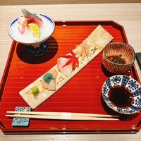 おい河 - ほっきがい いしなり ぼたん海老
